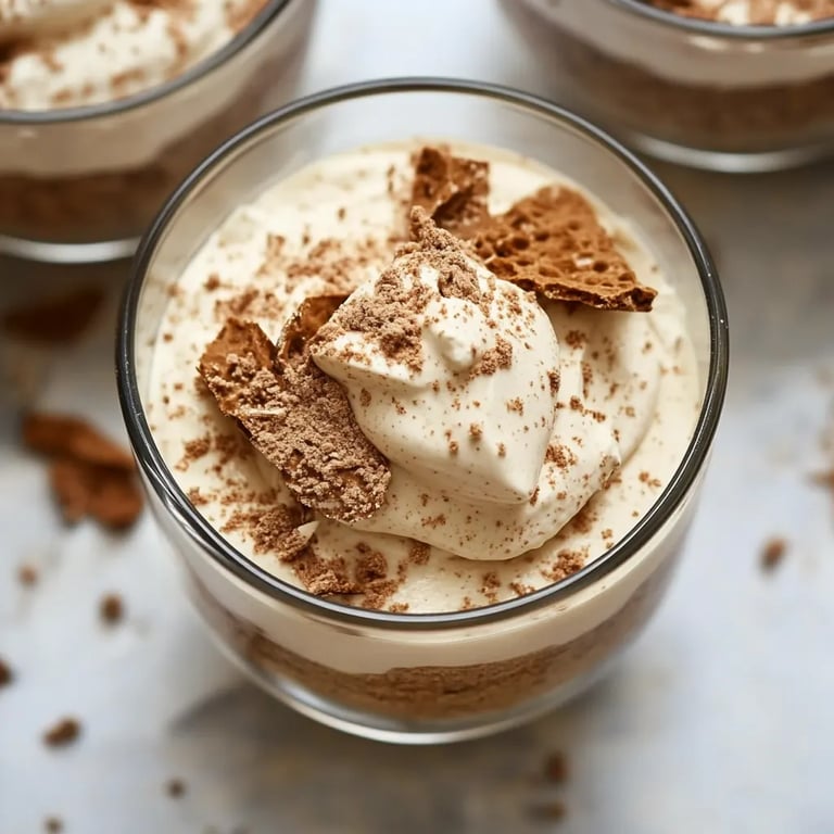 Cremige Spekulatius-Mousse