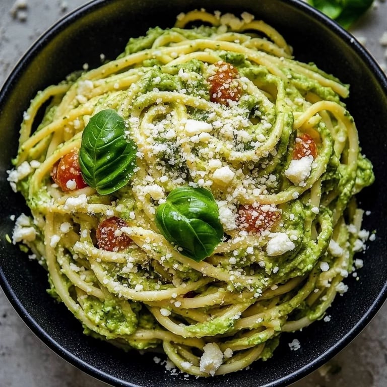 Die beste Avocado-Pasta