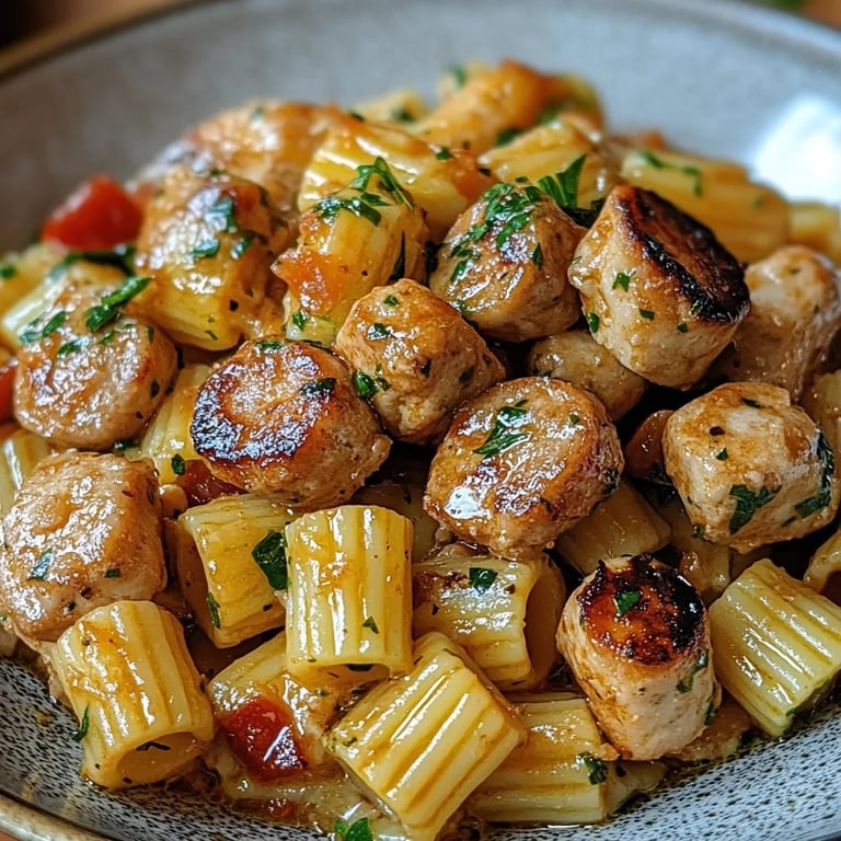 <p>Chicken Sausages with Zucchini & Pasta: An Amazing Ultimate Recipe</p>