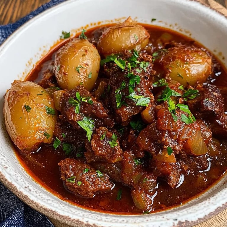 Grekisk Köttgryta med Shallots: Ett Fantastiskt Ultimat Recept