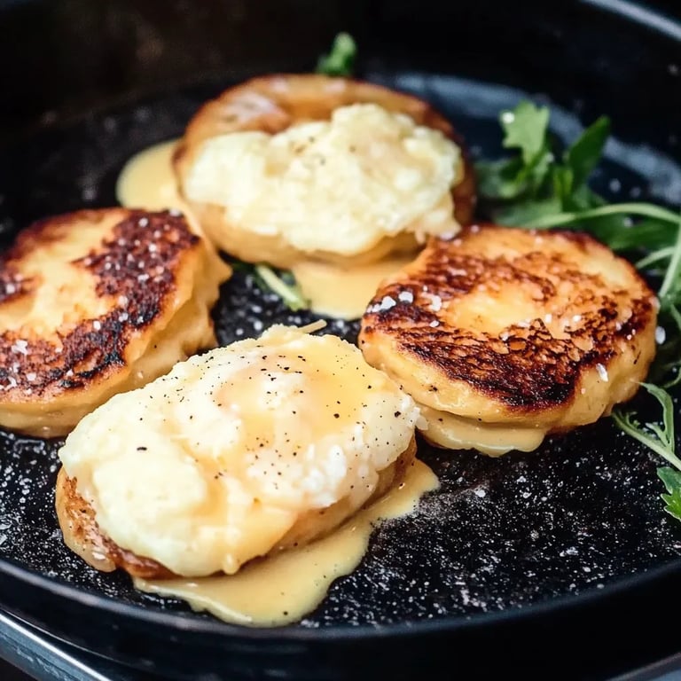 Einfache Kartoffelpuffer vom Grill