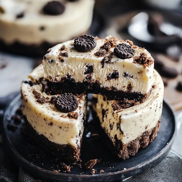 Oreo-Käsekuchen-Häppchen