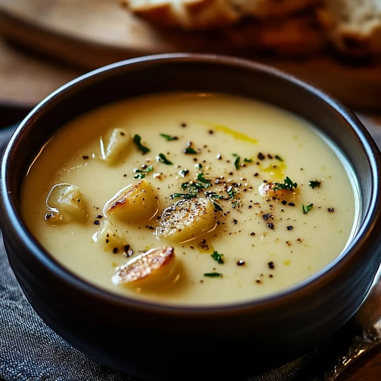 Country French Garlic Soup