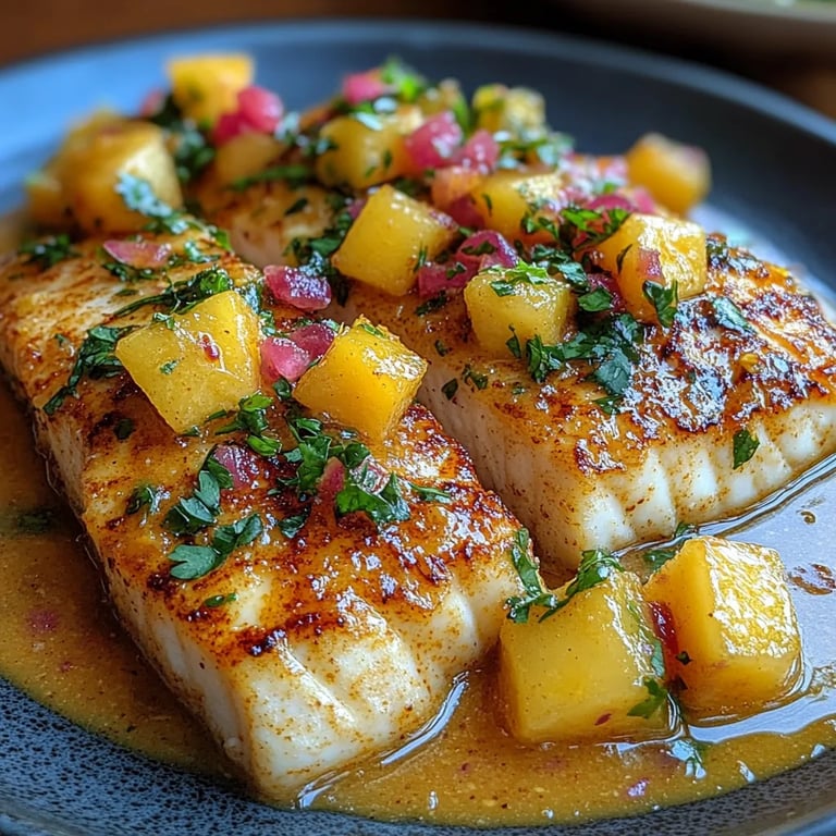 Crispy Coconut-Curry Fish with Mango Salsa: An Incredible 5-Star Recipe