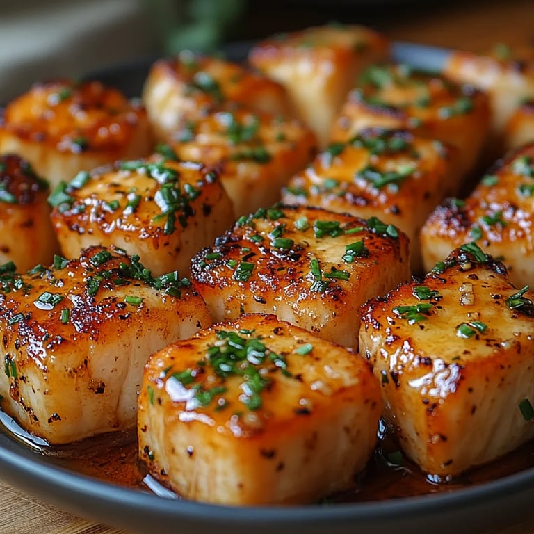 Bocados de Salmón Crujientes con Miel y Ajo en la Freidora de Aire: Una Increíble Receta Esencial