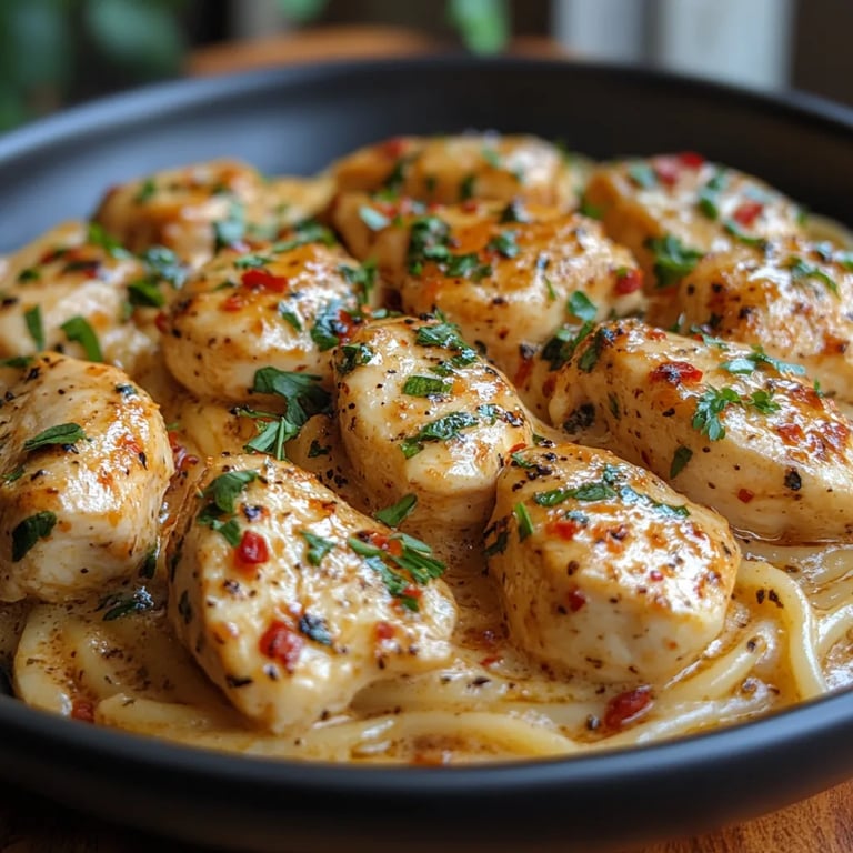 Würzige, milchfreie Hähnchen-Pasta: Ein Unglaubliches Ultimatives Rezept für 4 Personen