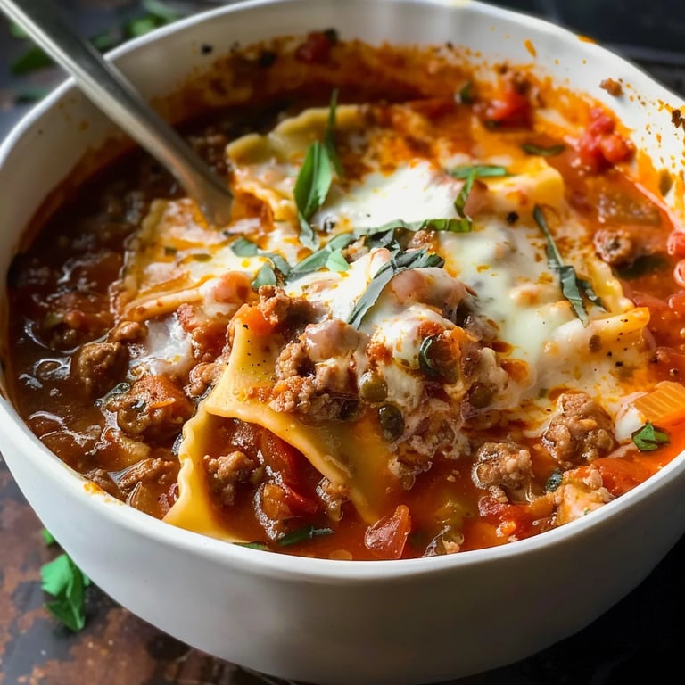 The Best Lasagna Soup Recipe