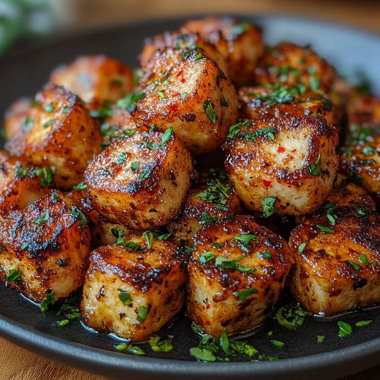 Bocados Crujientes de Tofu Cajún: Una Increíble Receta Última