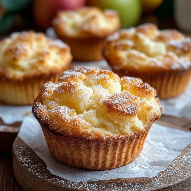 Einfache Apfel-Zimt-Muffins