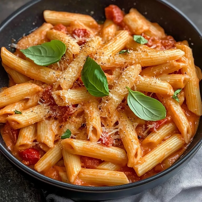 Tomato Pasta - Creamy 20 Minute Dinner