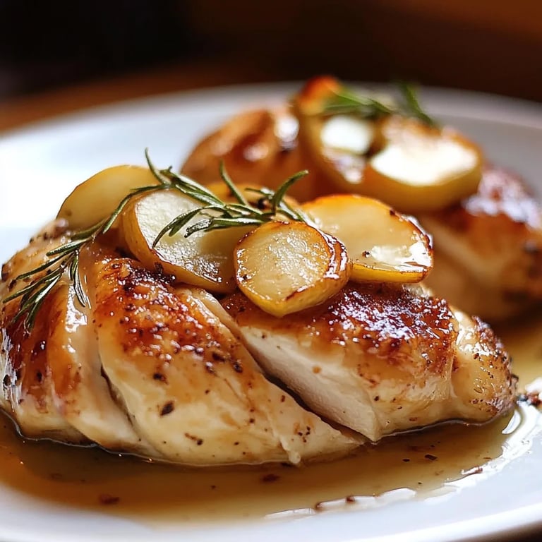 Apple & Brie Stuffed Chicken