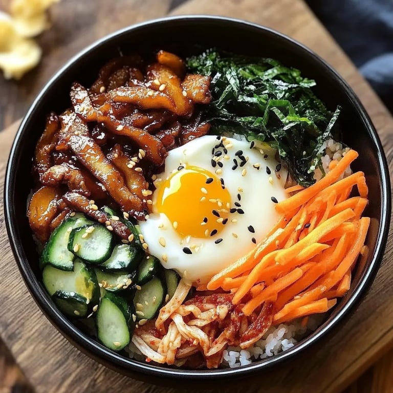 Easy Korean Bibimbap