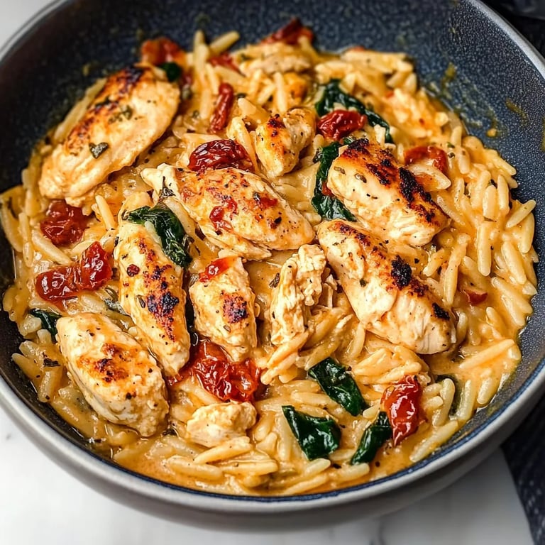 Creamy Sun-Dried Tomato Chicken Orzo: An Incredible Ultimate Recipe