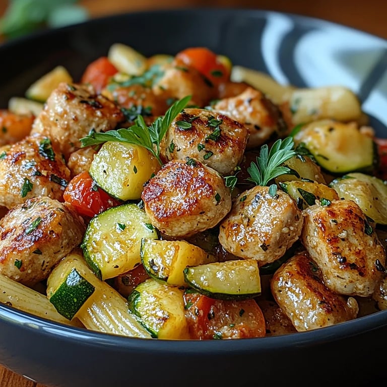 <p>Chicken Sausages with Zucchini & Pasta: An Incredible Ultimate Recipe for 2023</p>