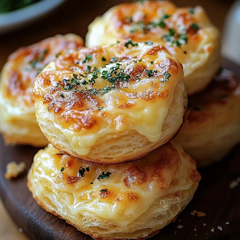 Schinken-Käse-Butter-Swim-Biscuits