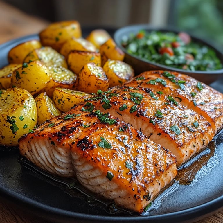 Dîner de Saumon et Plantains Frits à la Friteuse à Air : Une Recette Incroyable Ultime
