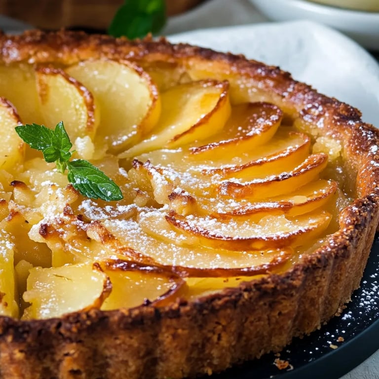 Apfelkuchen mit Quark