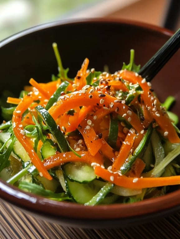 Cucumber Carrot Salad