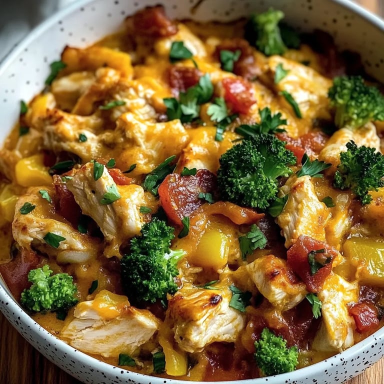 Easy Low Carb Chicken Casserole