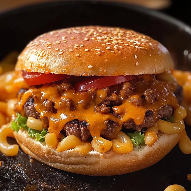 Hamburger Cheesy Delight