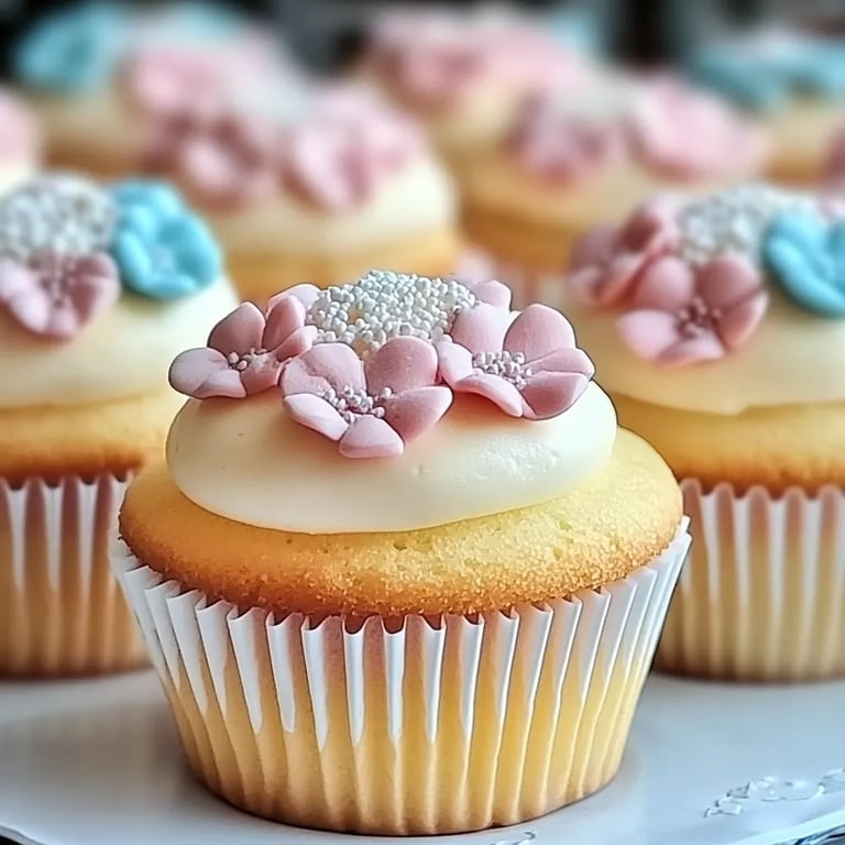 Japanese Cotton Cheesecake Cupcakes