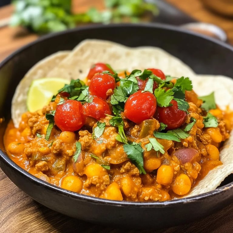 Schnelles Kichererbsencurry