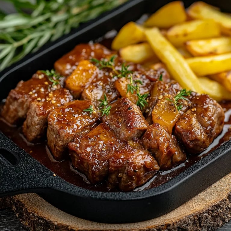 Köstlicher Schaschlik