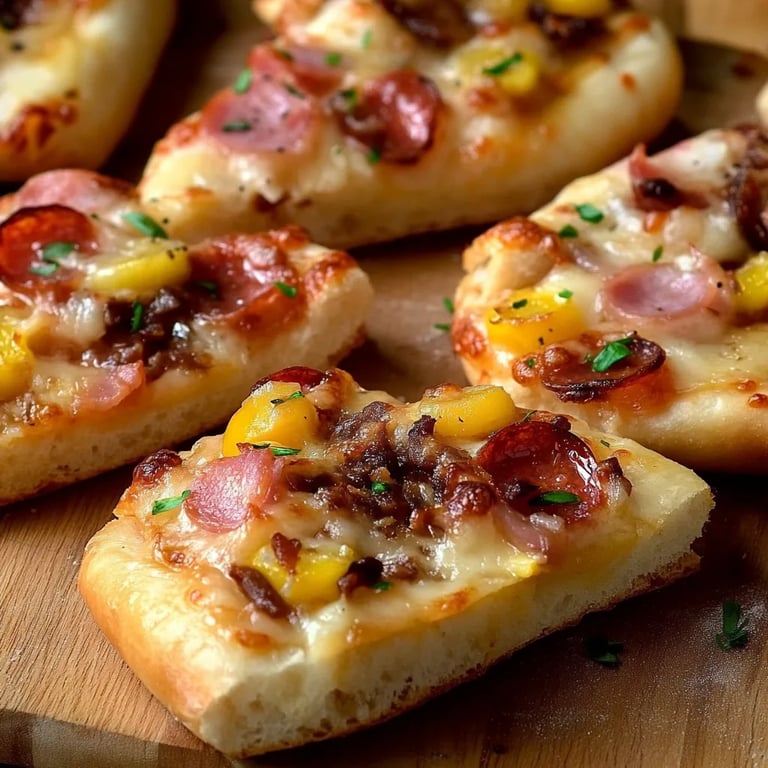 Schnelle Pizzabrötchen