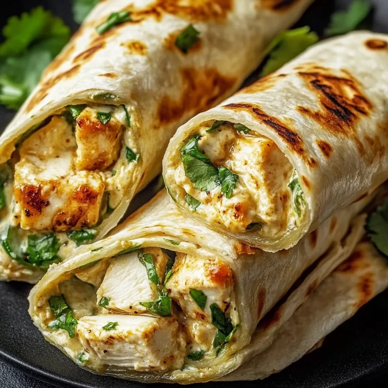 Cheesy Garlic Chicken Wraps – Die ultimative Geschmacksexplosion!