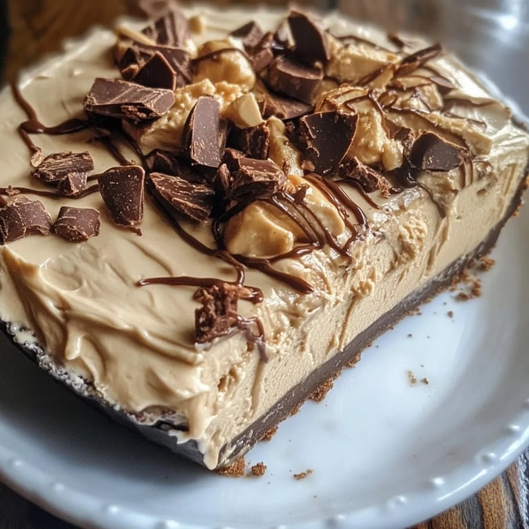 No-Bake Sugar-Free Peanut Butter Pie