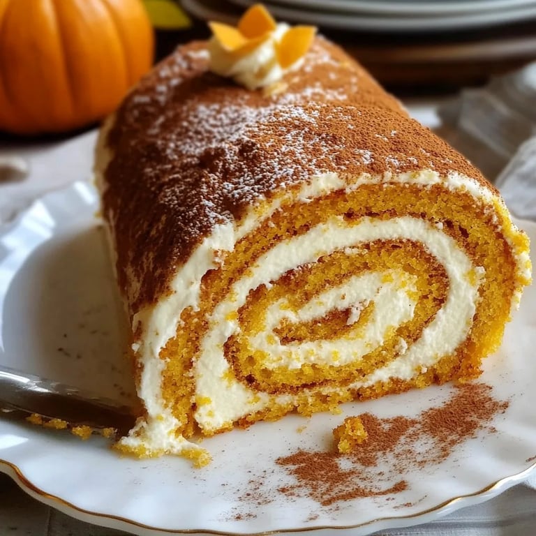 Creamy Pumpkin Spice Roll Cake: An Amazing Ultimate Recipe