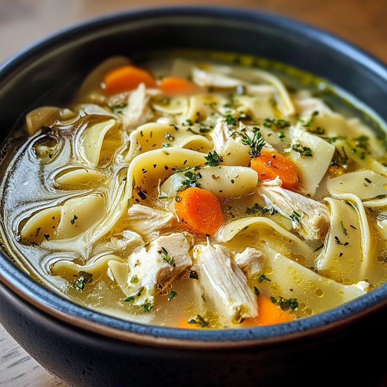 Literally the Best Chicken Noodle Soup