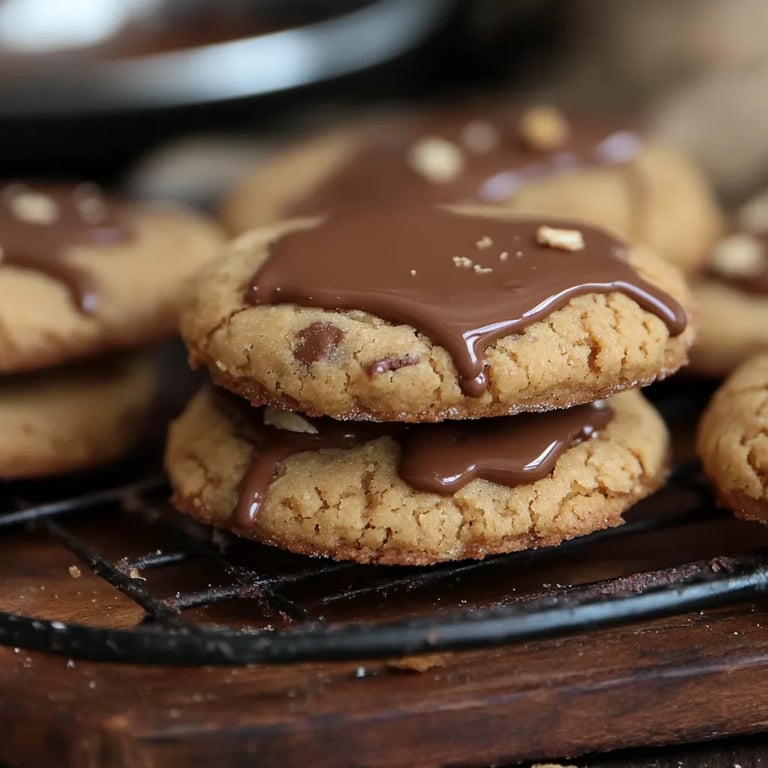 Gesunde Twix Cookies ✨ vegan & glutenfrei