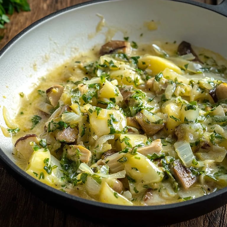 Cremiger Rahm-Wirsing nach Omas Art