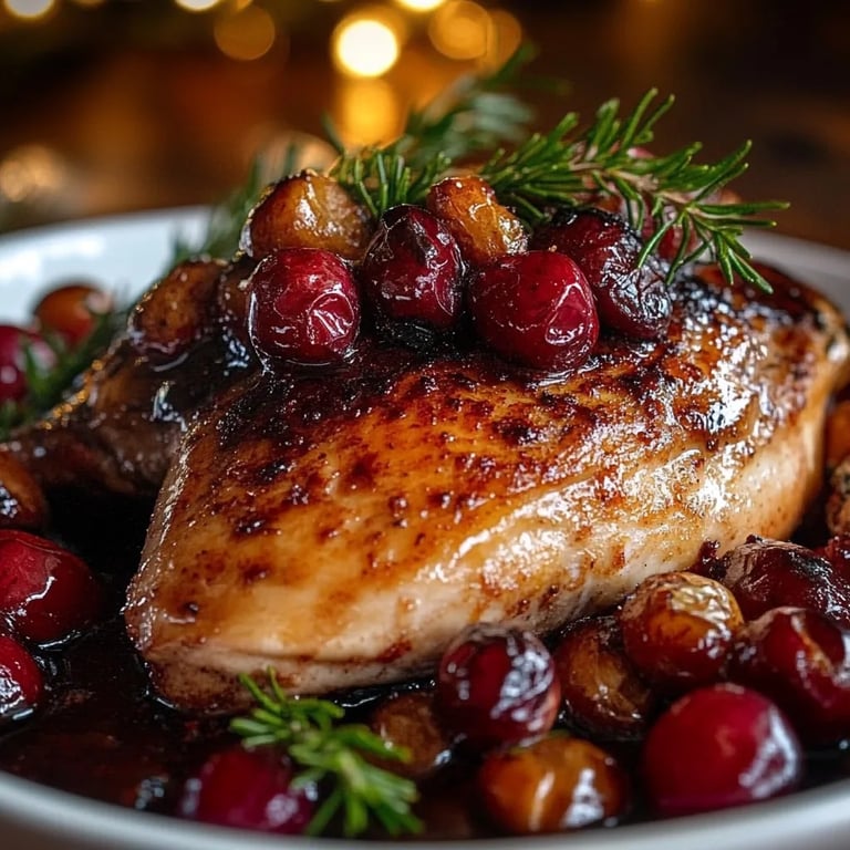 Hähnchenbrust weihnachtlich