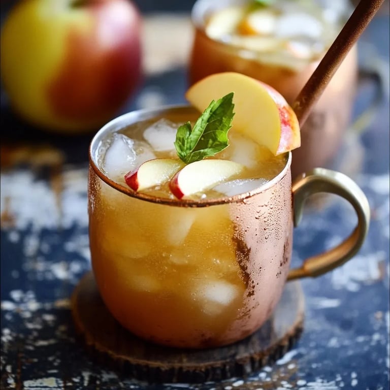 Caramel Apple Cider Moscow Mule