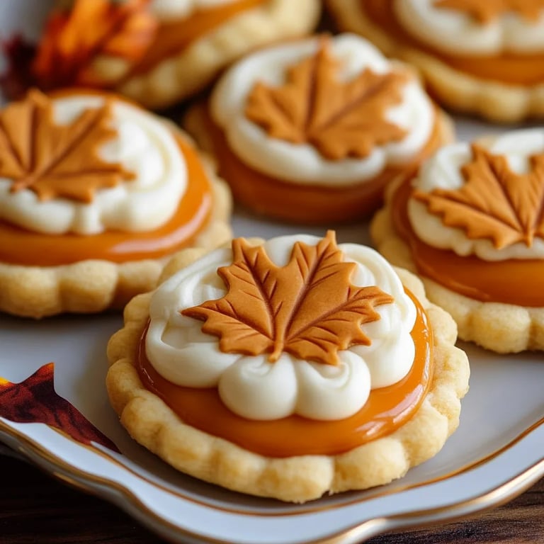 Thanksgiving Cookies With Pumpkin Pie