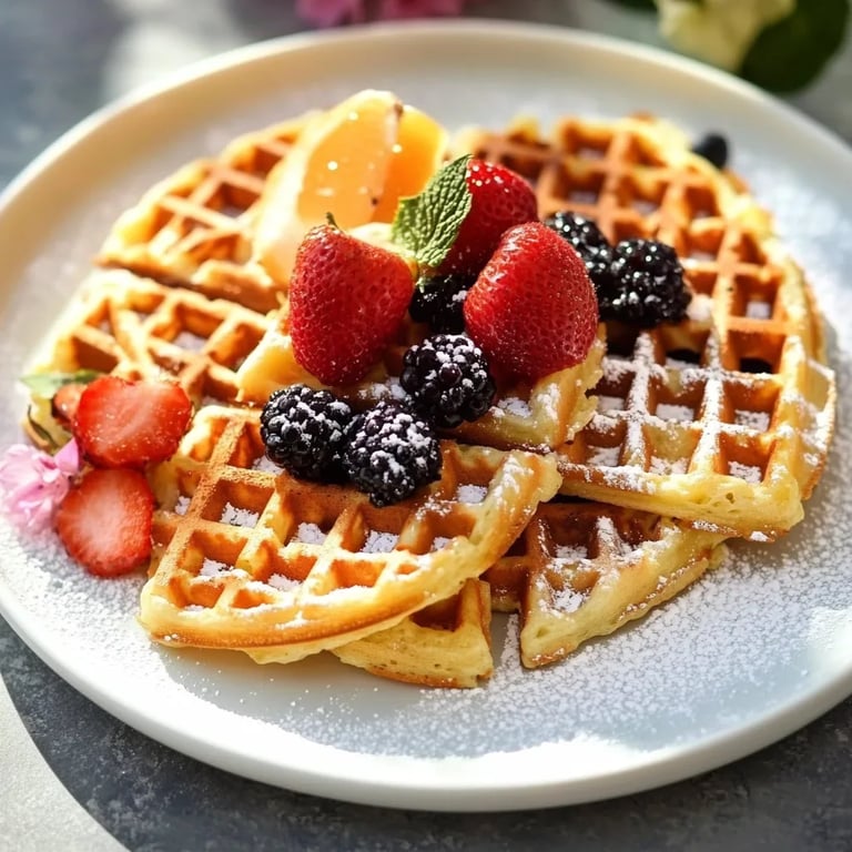 Low Carb Waffeln Rezept
