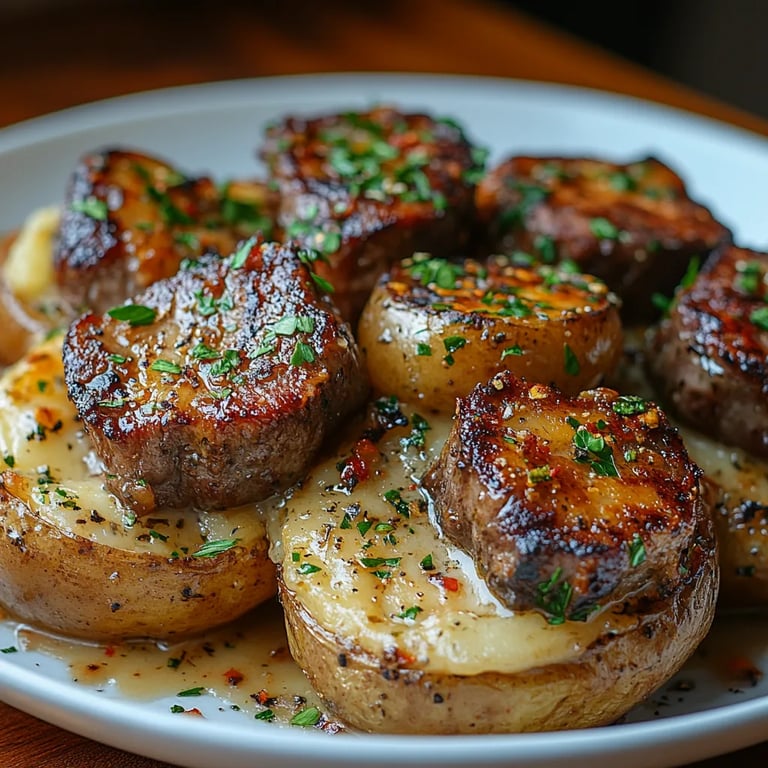 Papa al Horno Rellena con Trozos de Carne: Una Increíble Receta Última