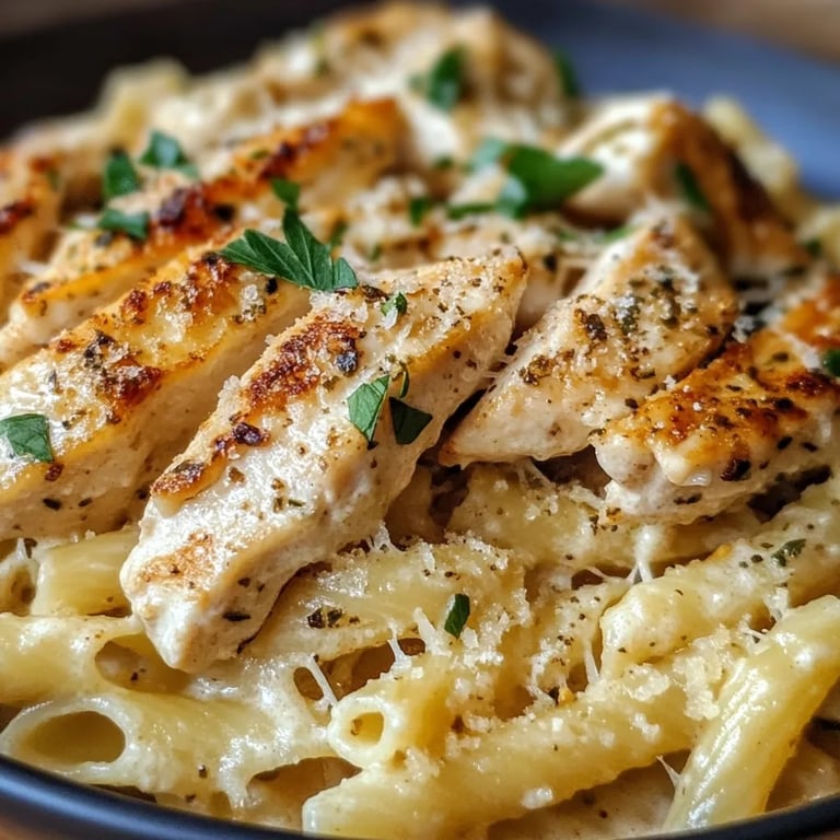 Pasta Cremosa con Pollo: Una Increíble Receta Última