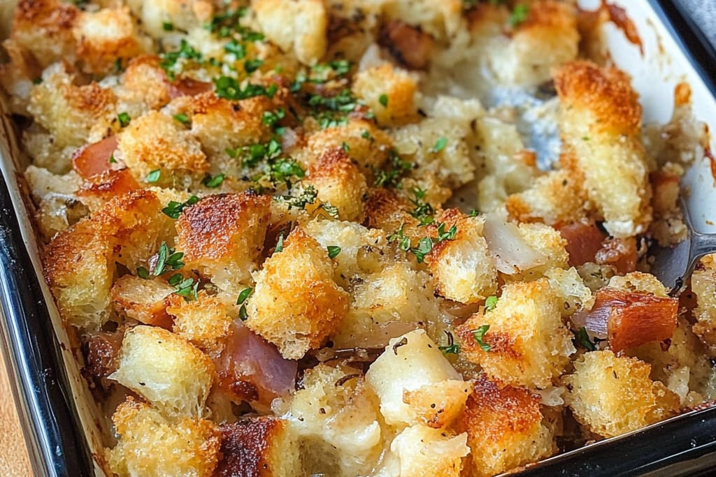 Chicken + Stuffing Casserole: An Amazing Ultimate One-Pan Delight