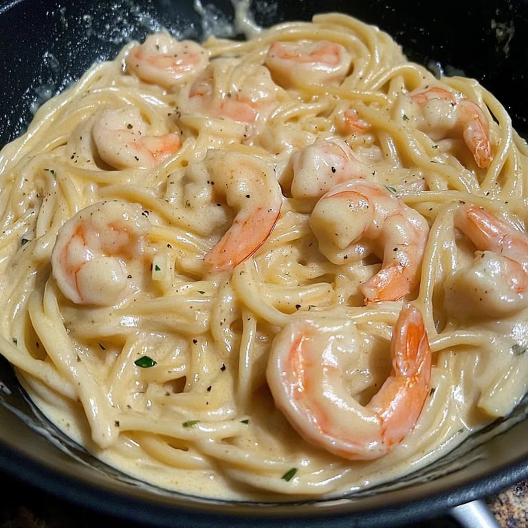 One Pan Shrimp Fettuccine Alfredo: An Amazing Ultimate Recipe