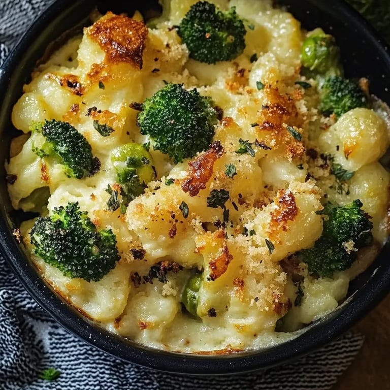 Brokkoli-Blumenkohl-Auflauf