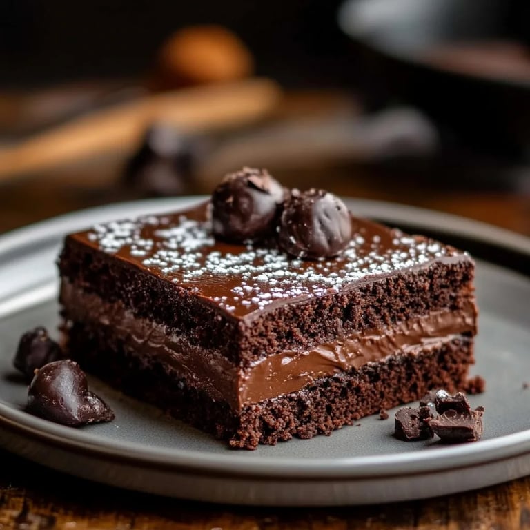 Blitz-Schokokuchen