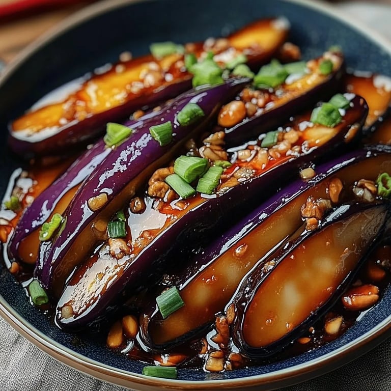 Chinese Eggplant with Garlic Sauce