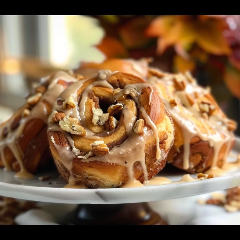 Healthy Banana Bread Cinnamon Rolls