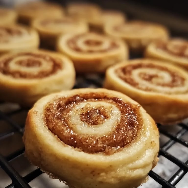 ZIMTSCHNECKENPLÄTZCHEN