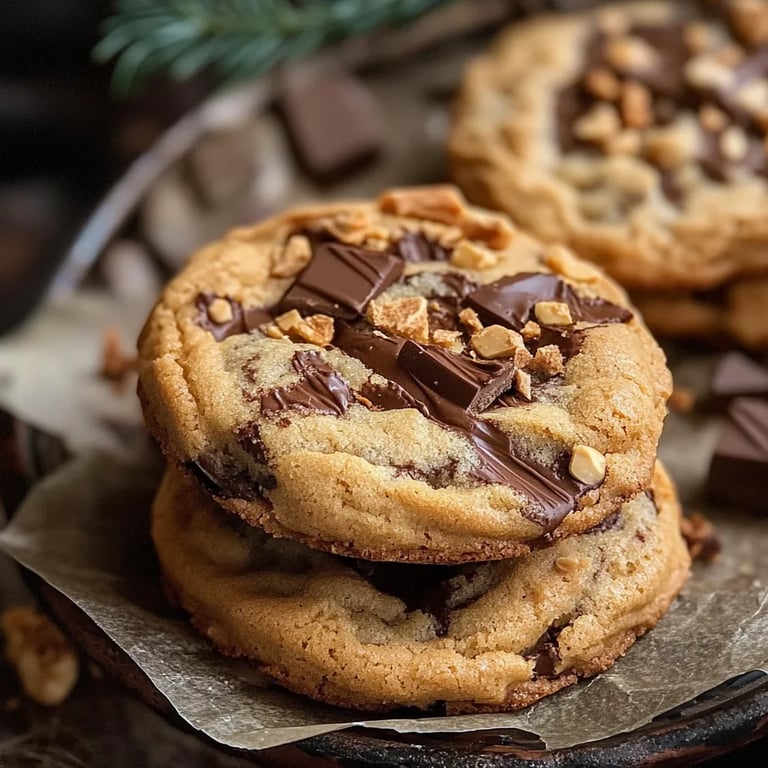 Biscoff-Schokoladenkekse