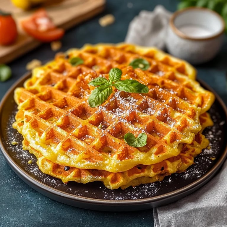Kürbis Waffeln Rezept