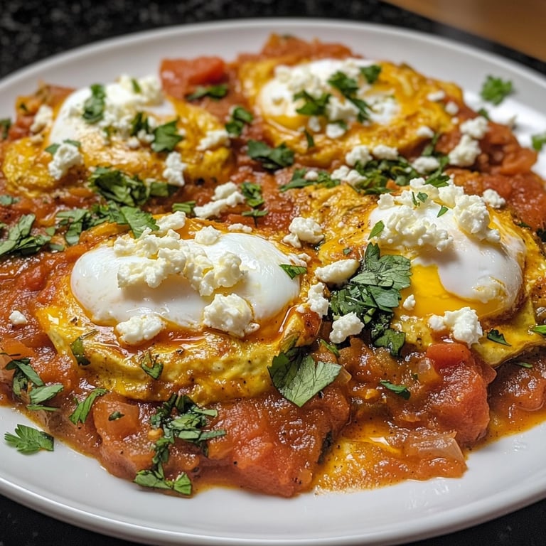 Internationale-Küche-Shakshuka mit Feta